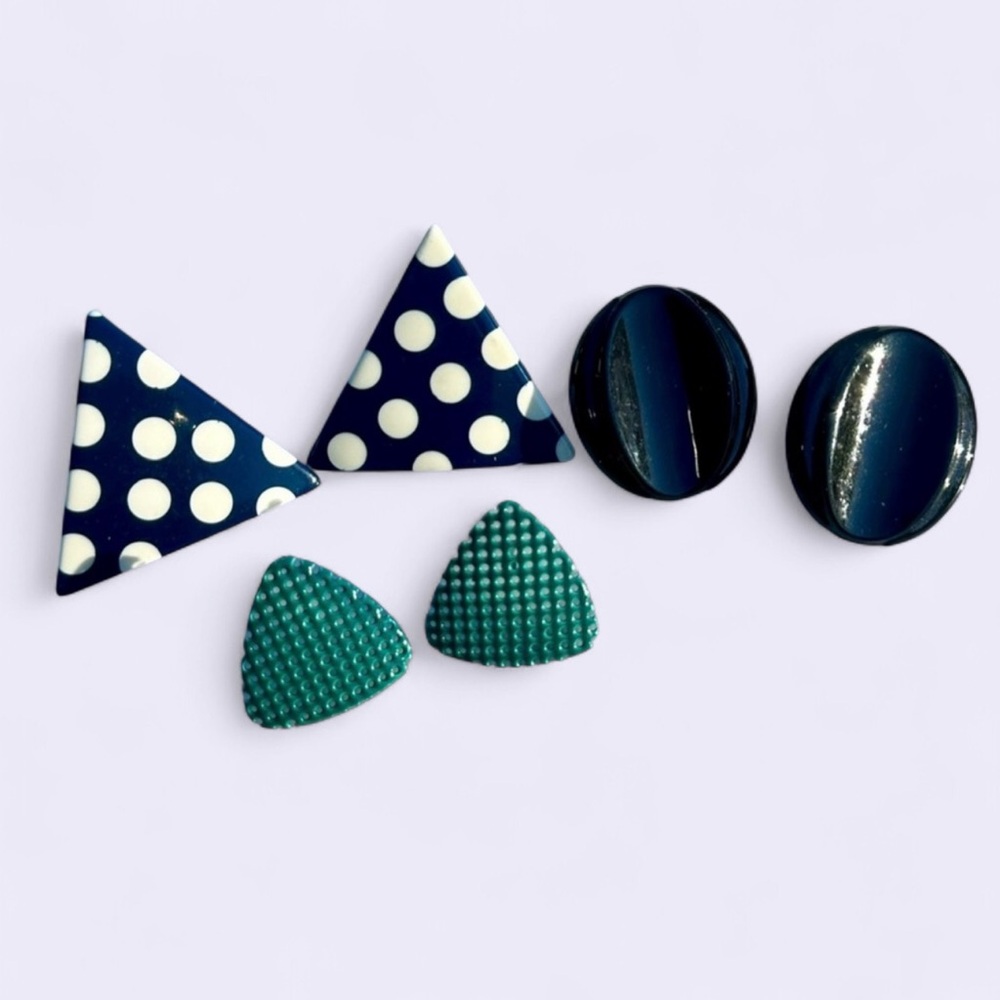 Retro 80s Earrings Bundle